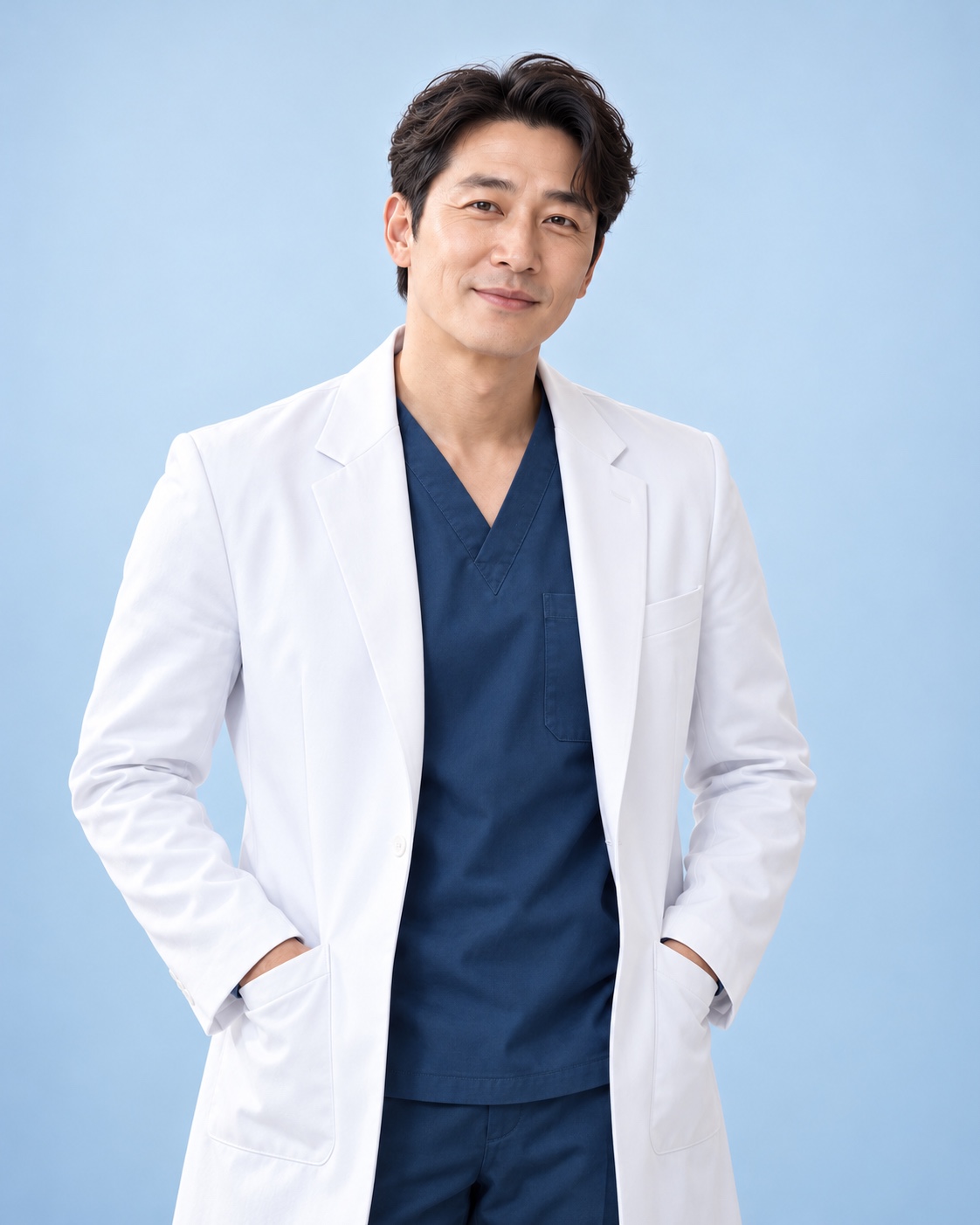 가상 남성 원장 이도윤의 밝은 프로필